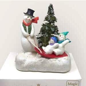 Hallmark Musical Snowmen Christmas Ornament  Most Wonderful Time of the Year